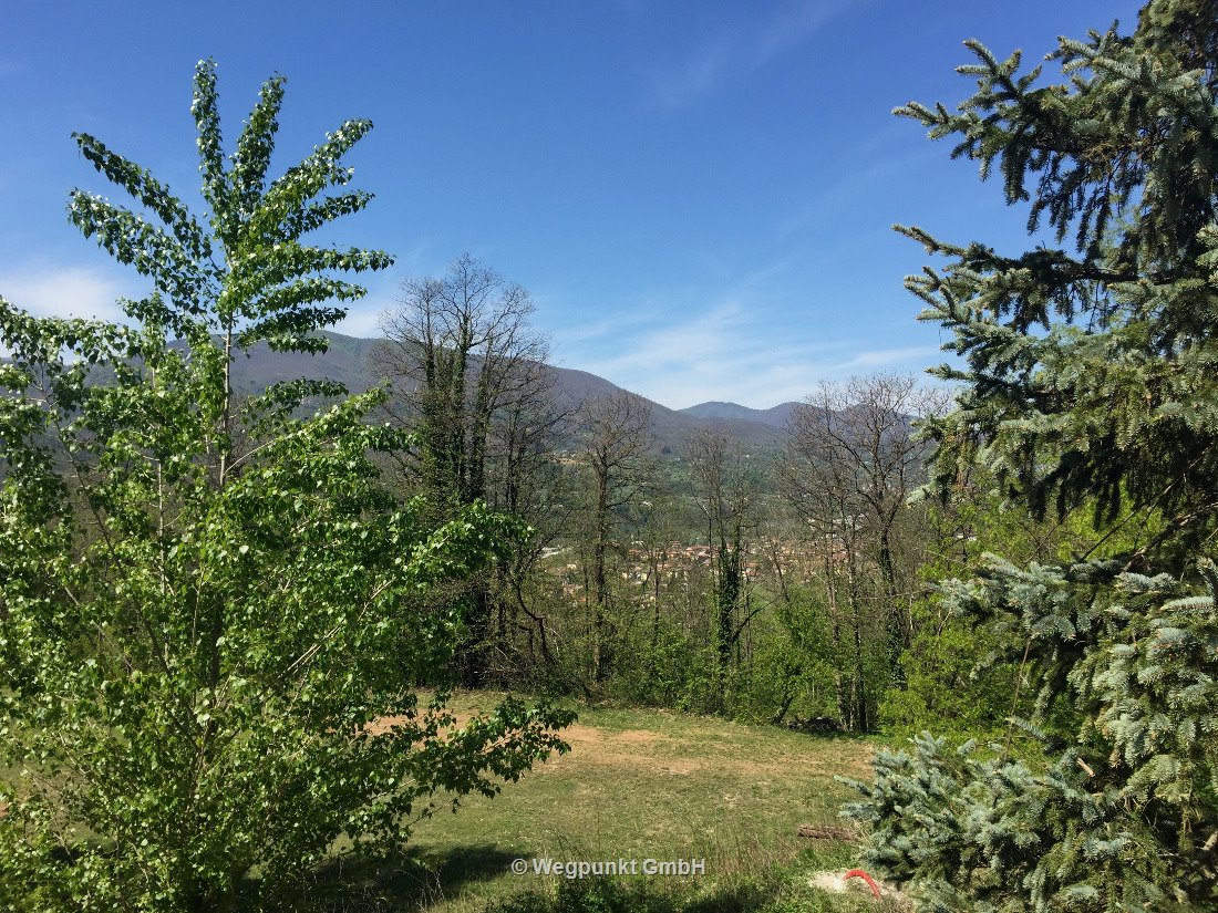 Die Aussicht auf Garfagnana